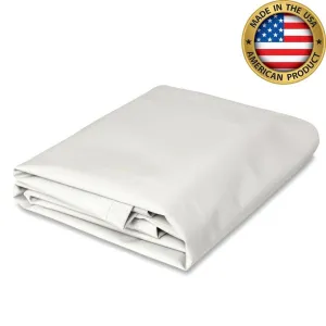 10 oz. Vinyl Tarp - White - 20' x 30'