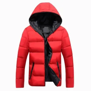 2019 New Jackets Men Winter Casual Outwear Windbreaker Jaqueta Masculino Solid