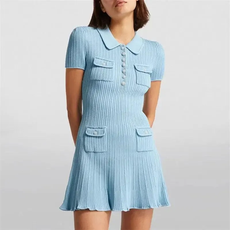 2024 Polo Knit Dress