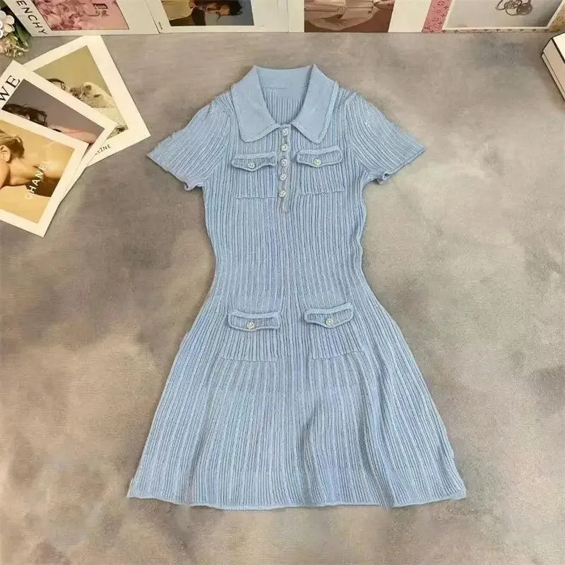 2024 Polo Knit Dress