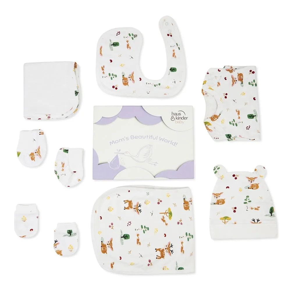 Adorable Attire Gift Set : Pack of 7 (Woodland Animal)