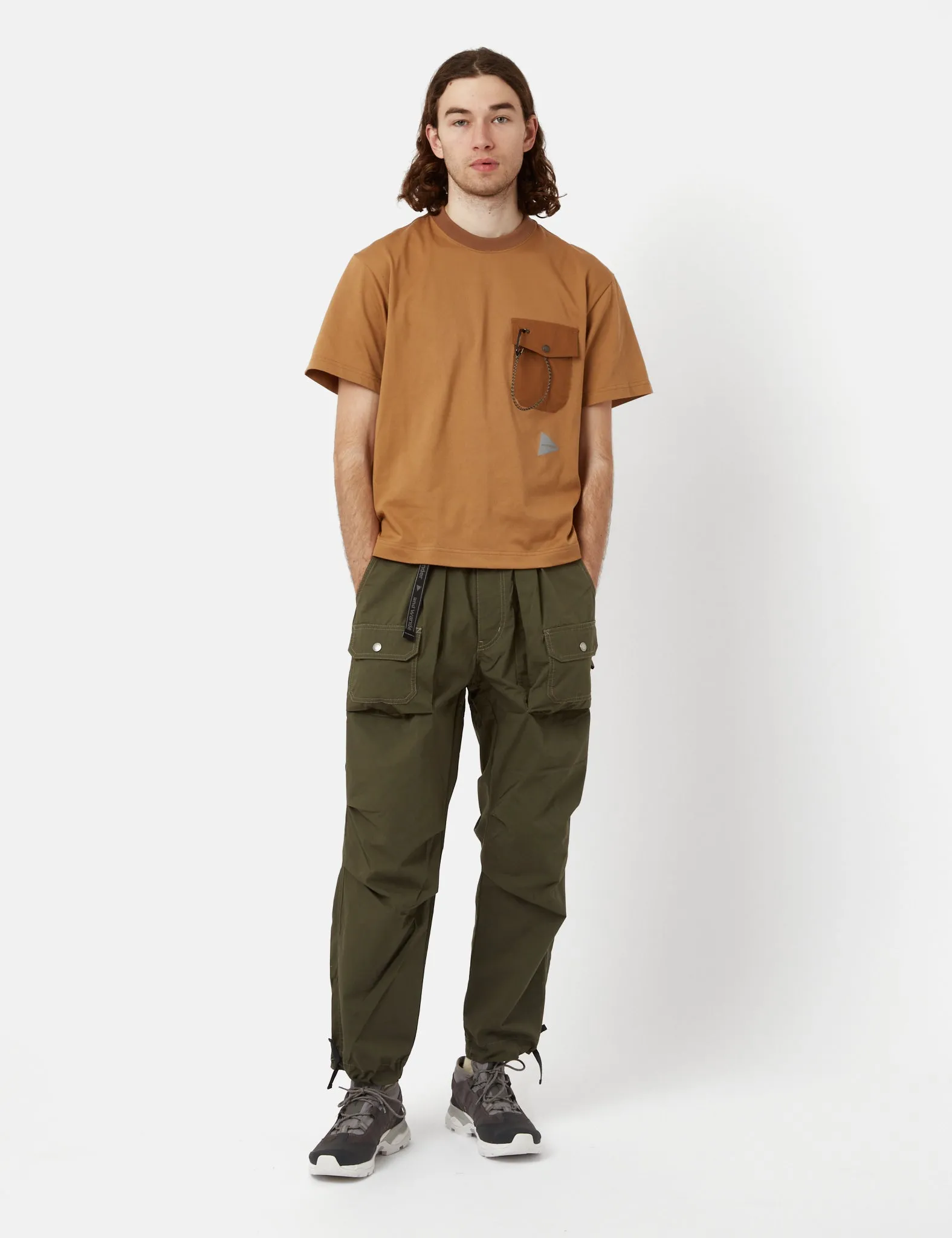 And Wander Flame Retardant Finish Pants - Khaki Brown