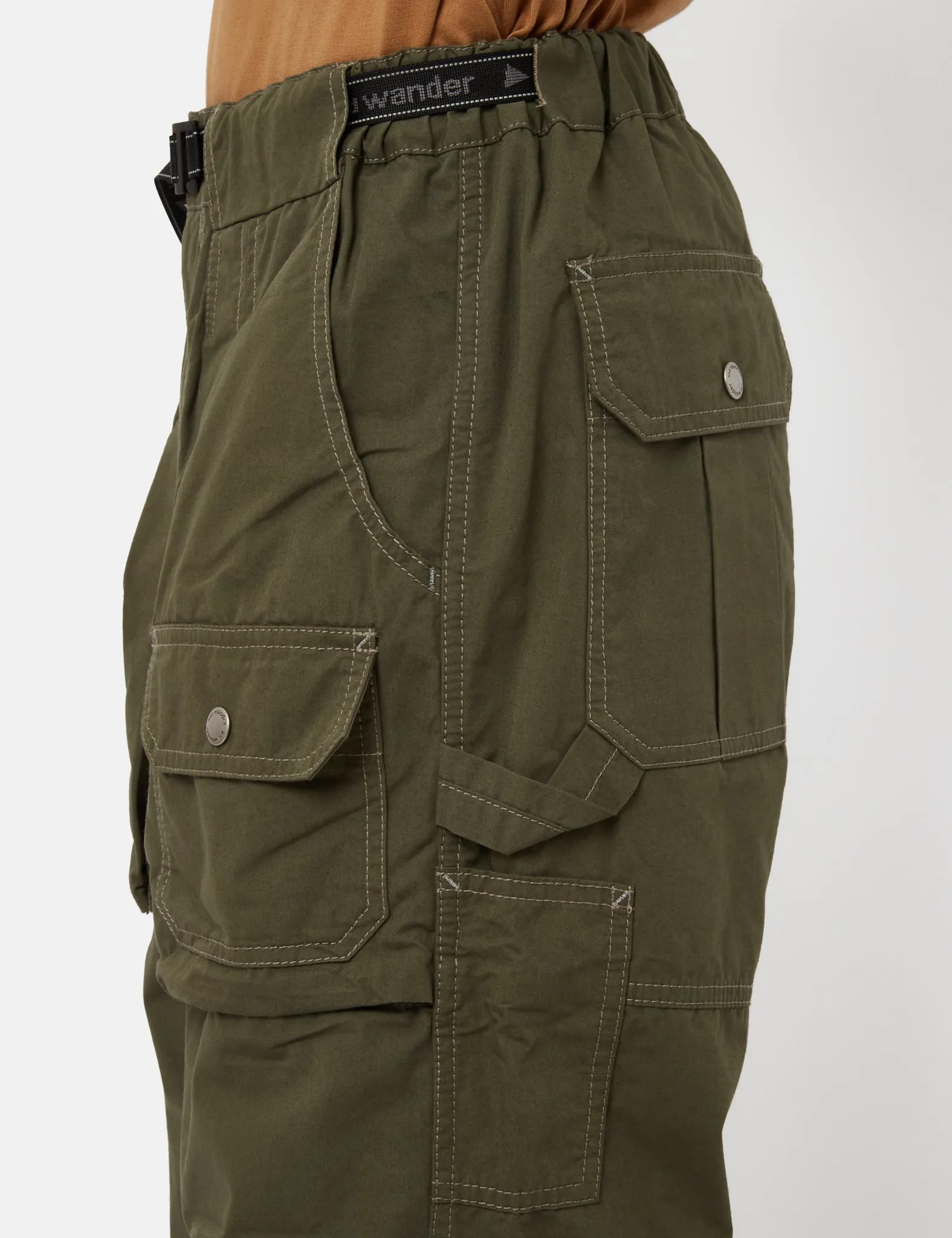 And Wander Flame Retardant Finish Pants - Khaki Brown