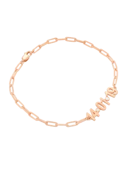 Birthdate Diamond Bracelet - 14K Rose Gold