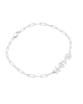 Birthdate Diamond Bracelet - 14K White Gold