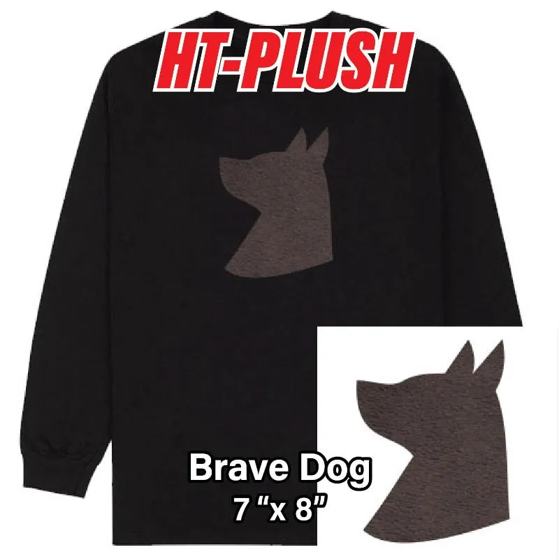 Brave Dog Plush HTV (7" x 8")