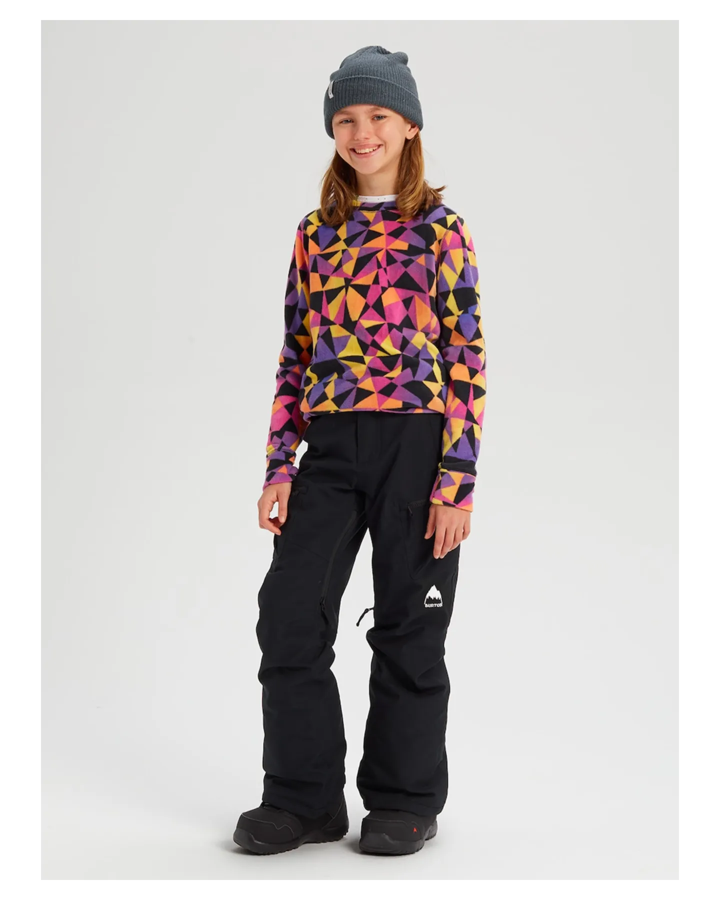 Burton Kids' Elite 2L Cargo Snow Pants - True Black