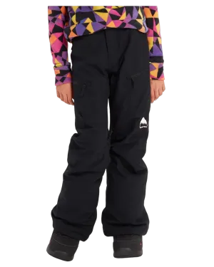 Burton Kids' Elite 2L Cargo Snow Pants - True Black