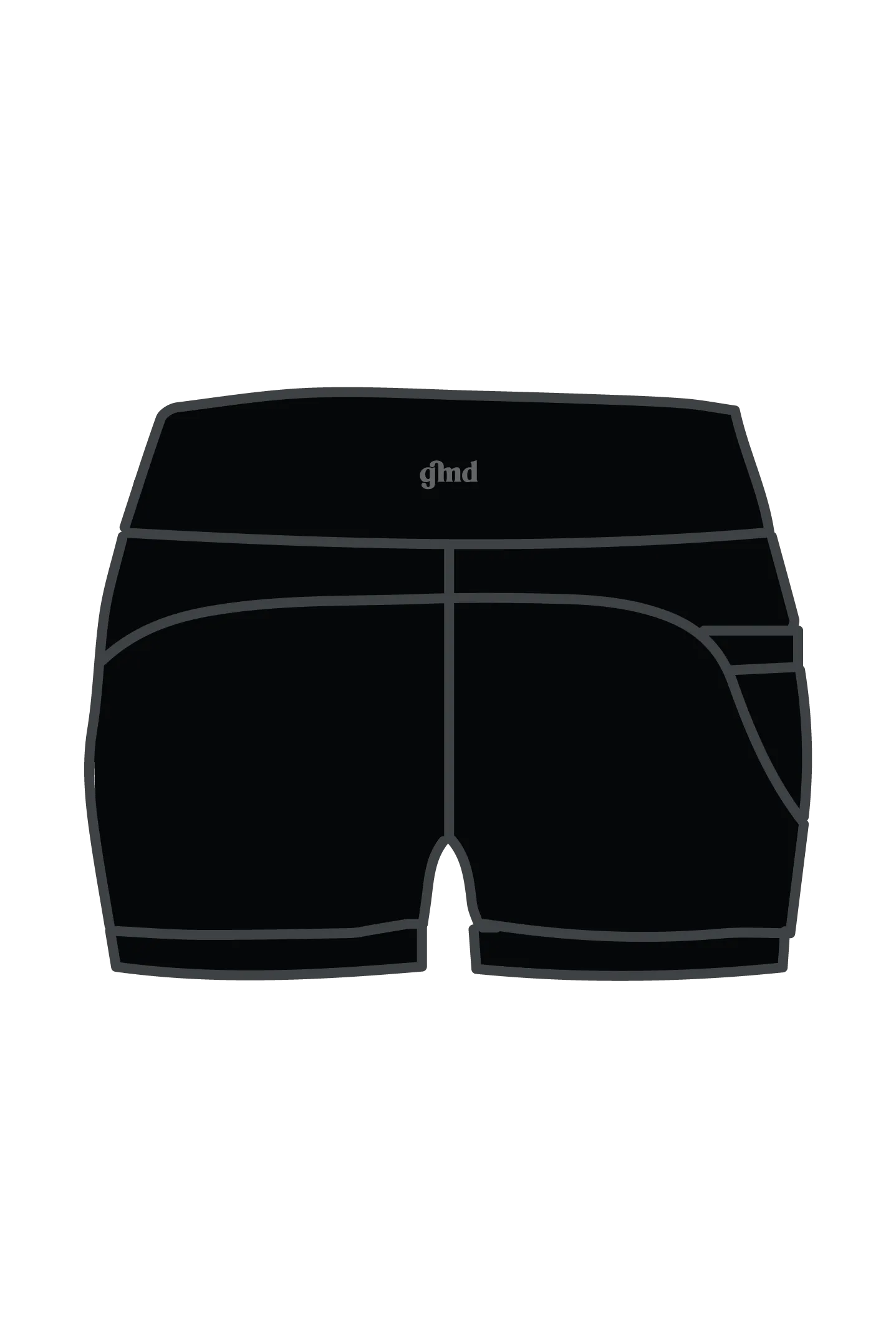 CCGC Luxe Black Shorts