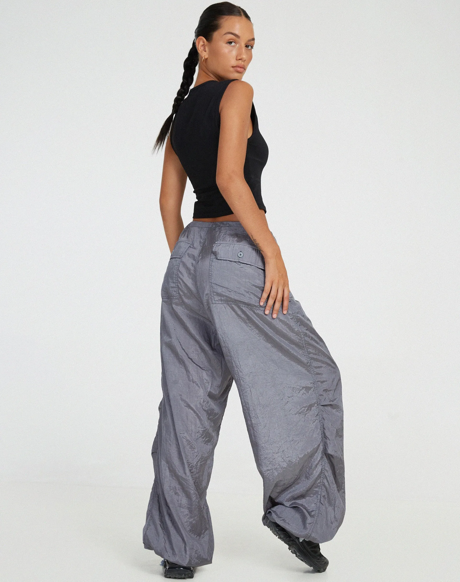 Chute Trouser in Parachute Cool Grey