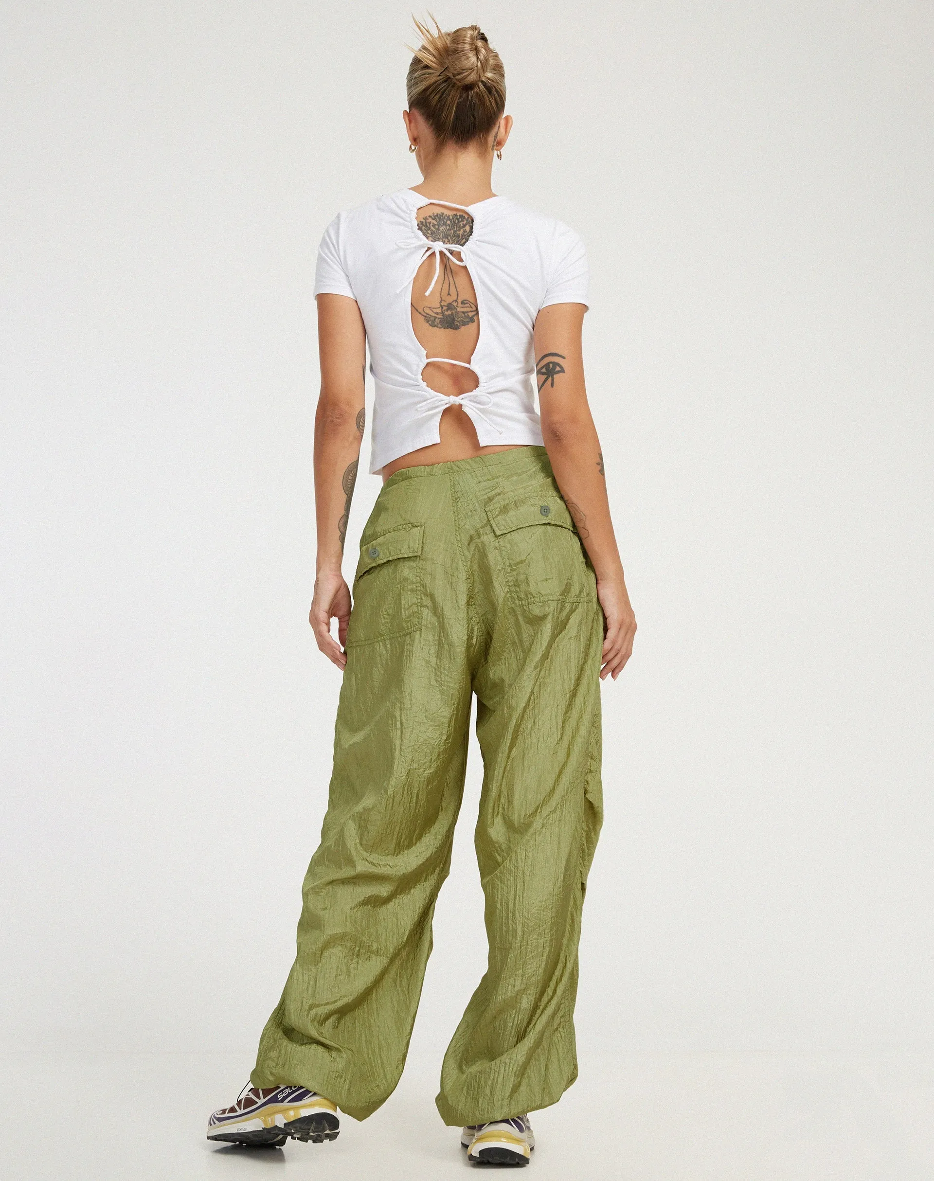 Chute Trouser in Parachute Pickle