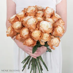 Cinnamon Edge Novelty Roses