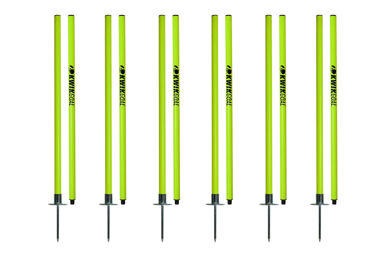 Coaching Sticks 2 Go - 6/set [Hi-Vis Green]