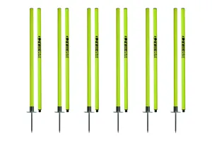 Coaching Sticks 2 Go - 6/set [Hi-Vis Green]