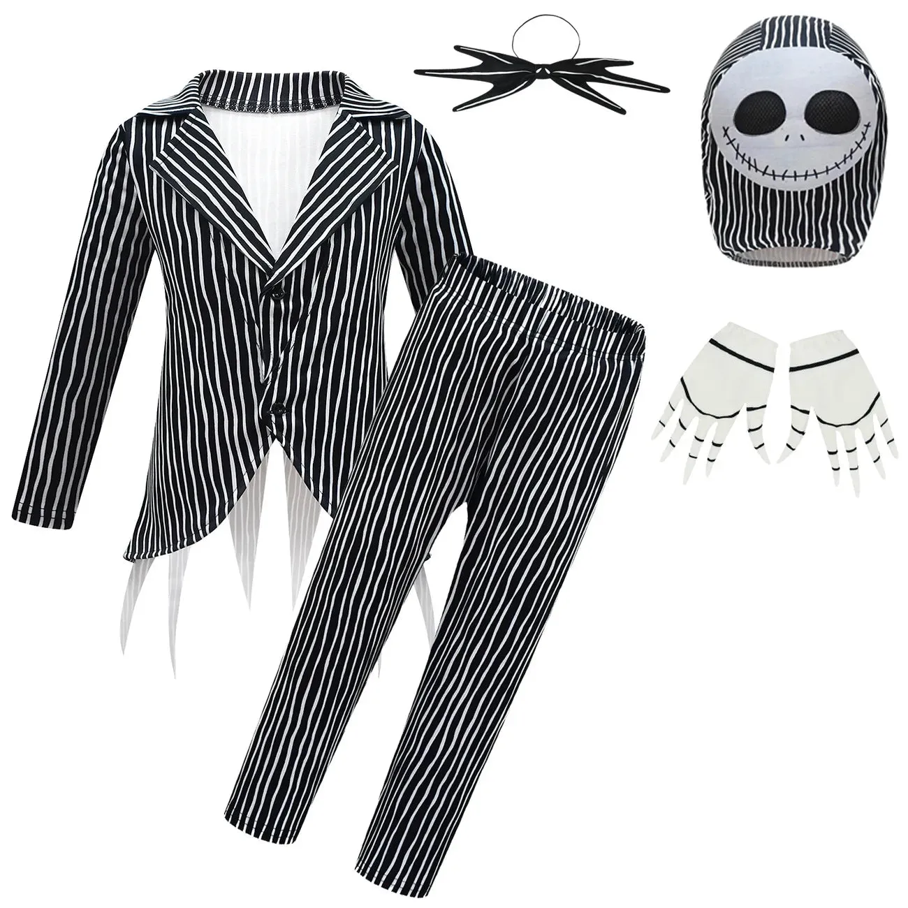 Cool Attire Before Kid Skellington Jack Boys Christmas Nightmare Attire