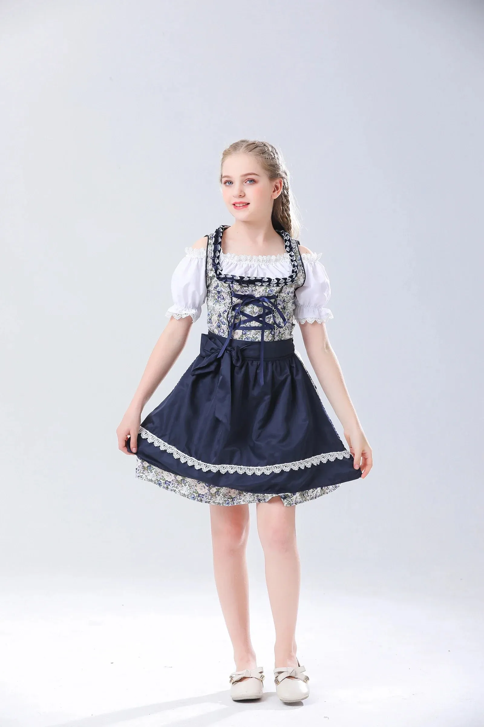 Cute Dirndl Little Girls Oktoberfest Bavaria Kid Outfit Attire