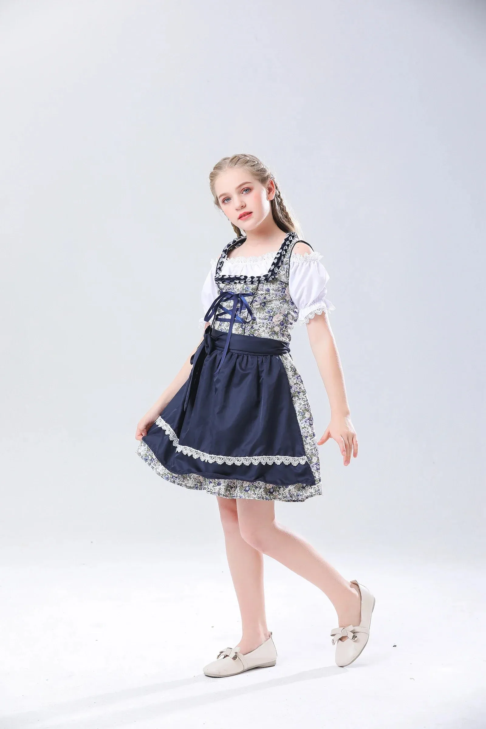 Cute Dirndl Little Girls Oktoberfest Bavaria Kid Outfit Attire