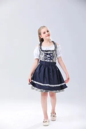 Cute Dirndl Little Girls Oktoberfest Bavaria Kid Outfit Attire