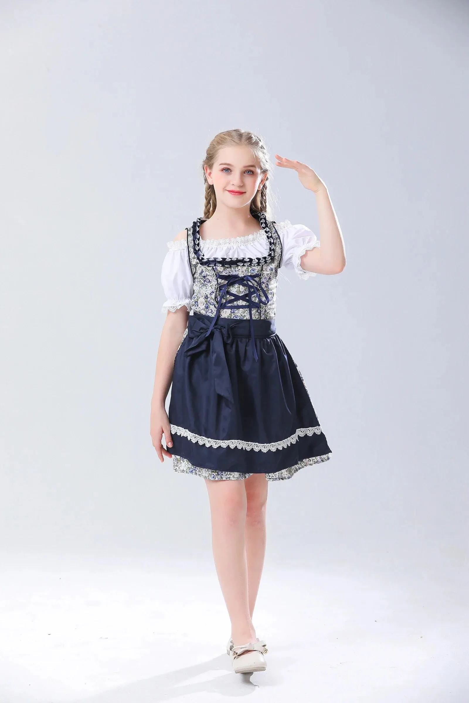 Cute Dirndl Little Girls Oktoberfest Bavaria Kid Outfit Attire