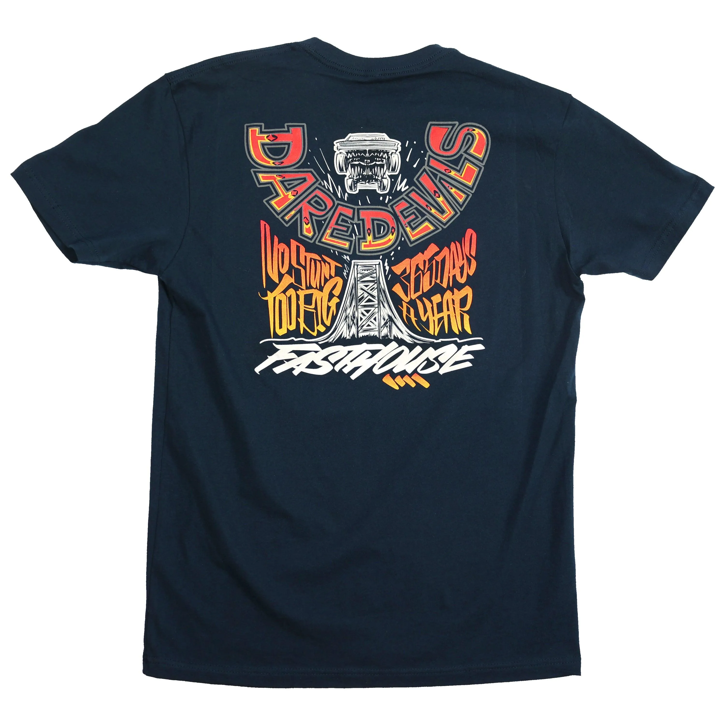 Fasthouse Launch Tee - Navy