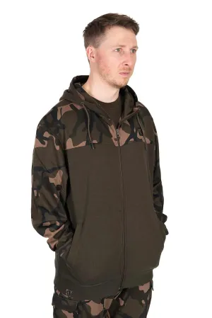 Fox Lightweight Zipped Hoody Khaki/Camo