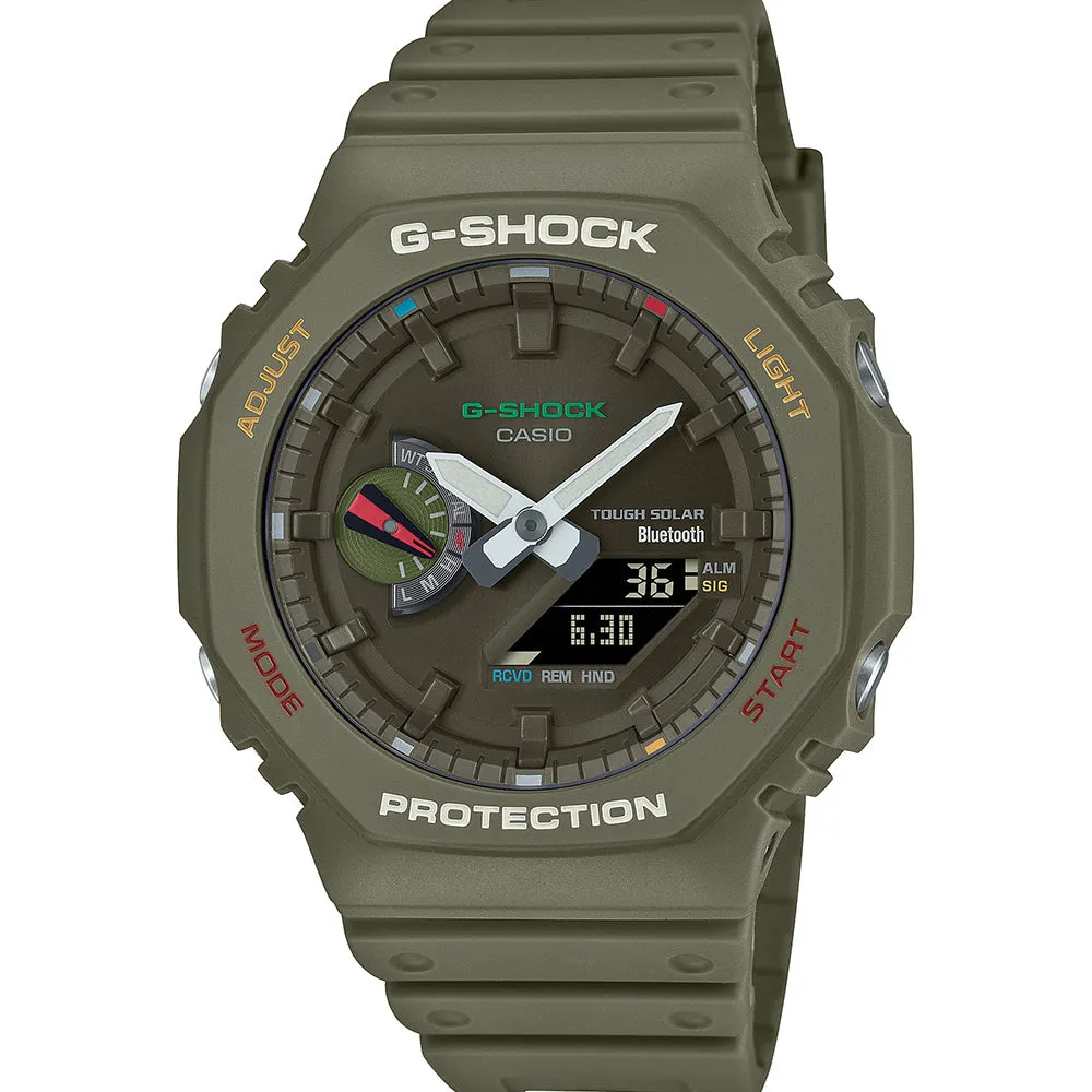 G-Shock GAB2100FC-3A Khaki Green Mens Watch