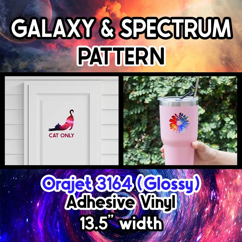 Galaxy / Spectrum Orajet 3164 Patterned Adhesive Vinyl (13.5" x 12")