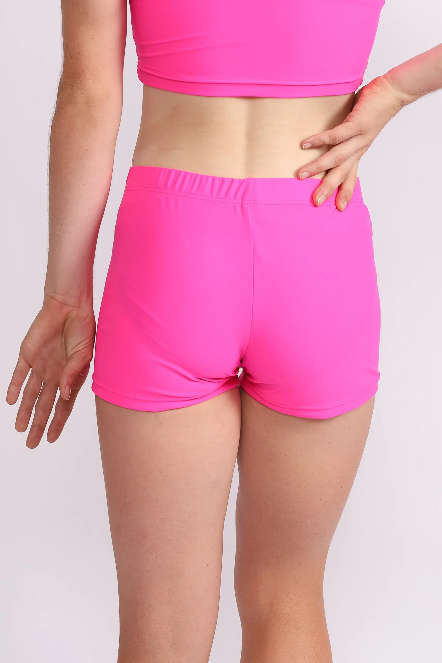 Hot Pink Lycra Shorts