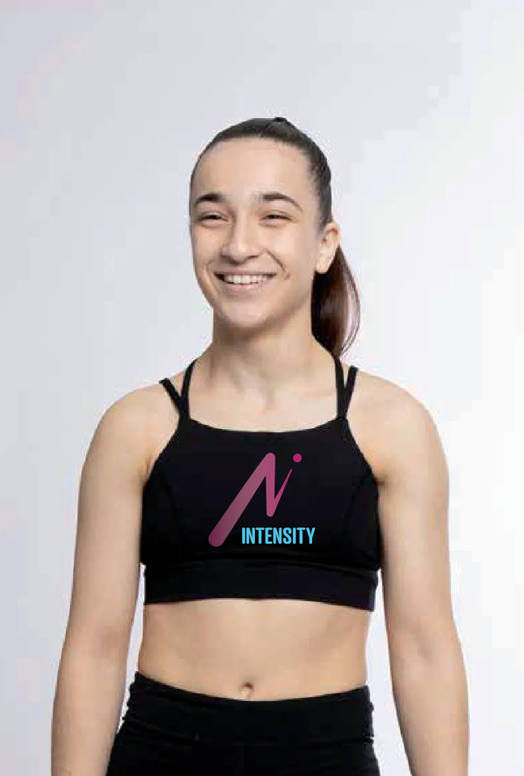 Intensity Aerobics and Fitness Luxe Highline Crop Top