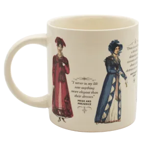 Jane Austen's Regency Finery Heat-Transforming Mug