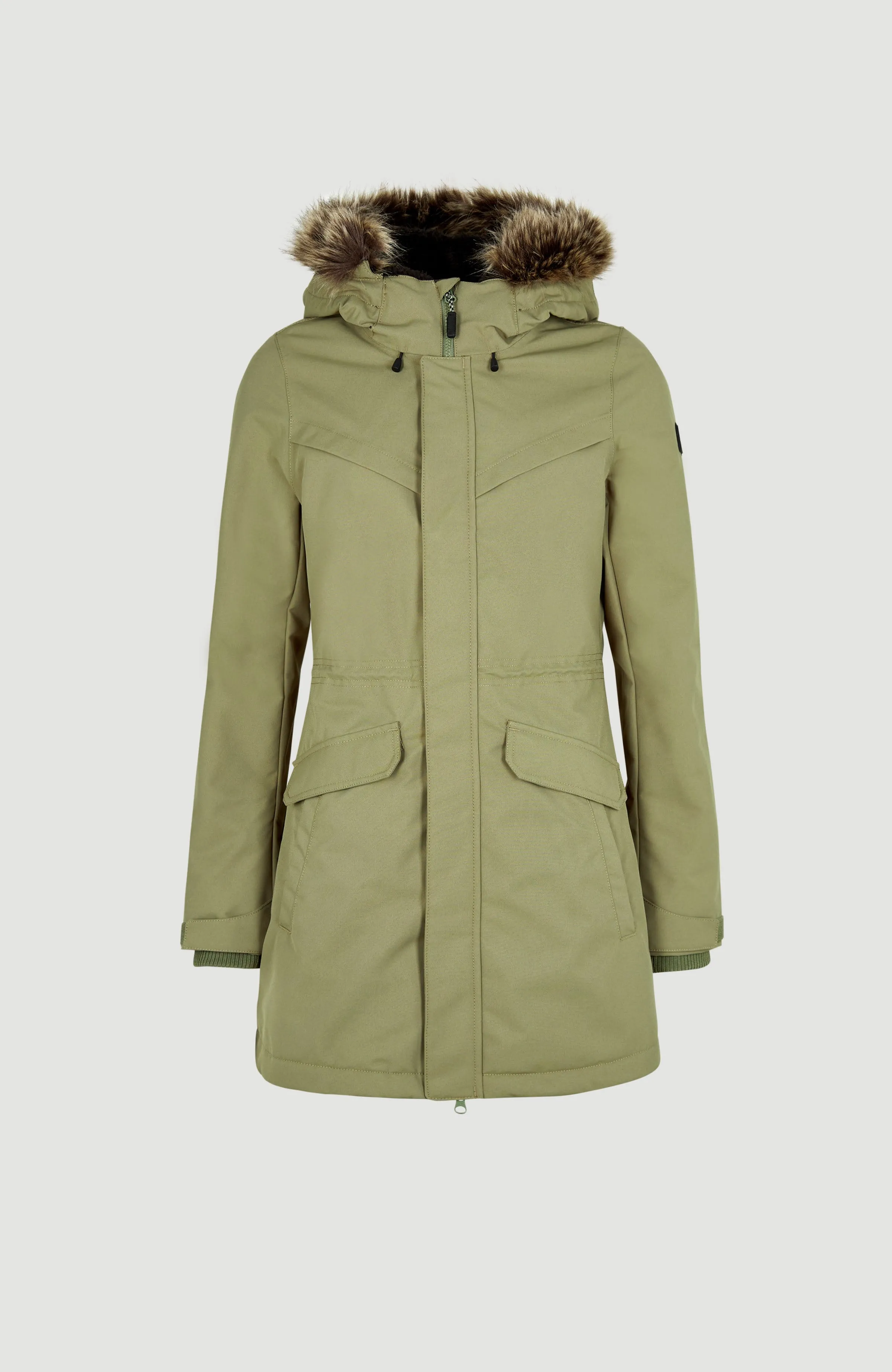 Journey Parka Jacket | Deep Lichen Green