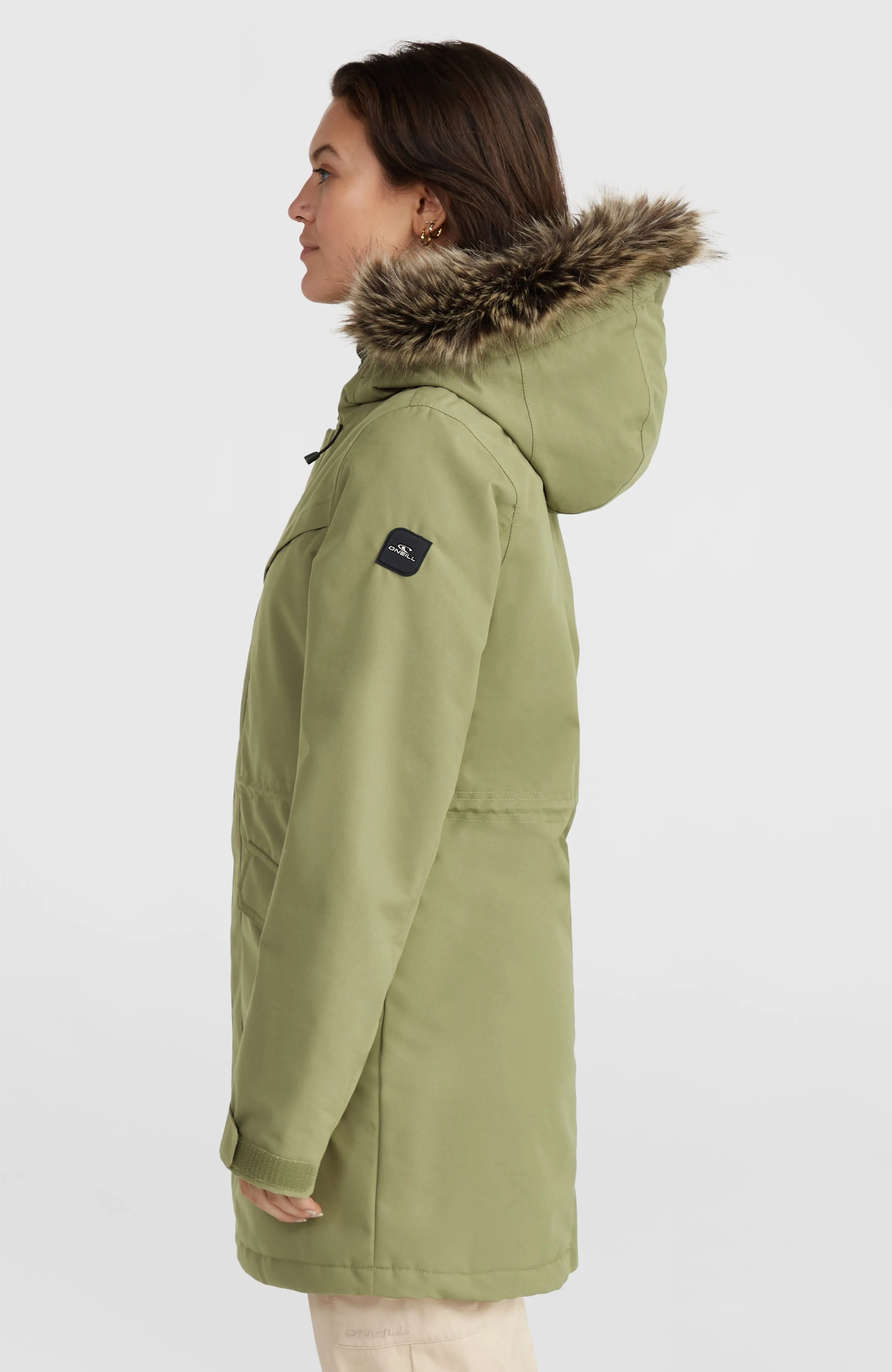 Journey Parka Jacket | Deep Lichen Green