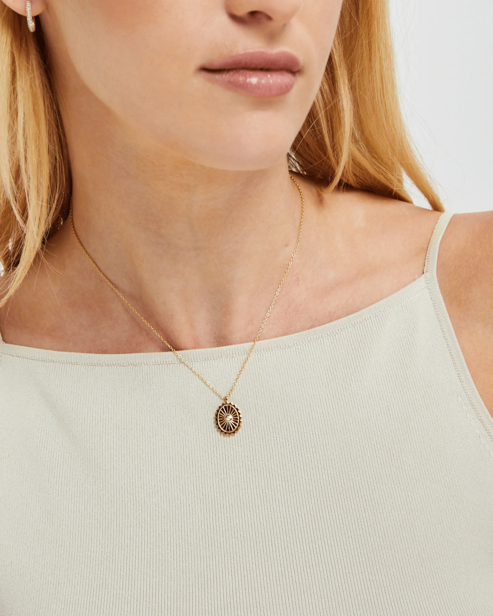 Maya Necklace - 18K Rose Vermeil