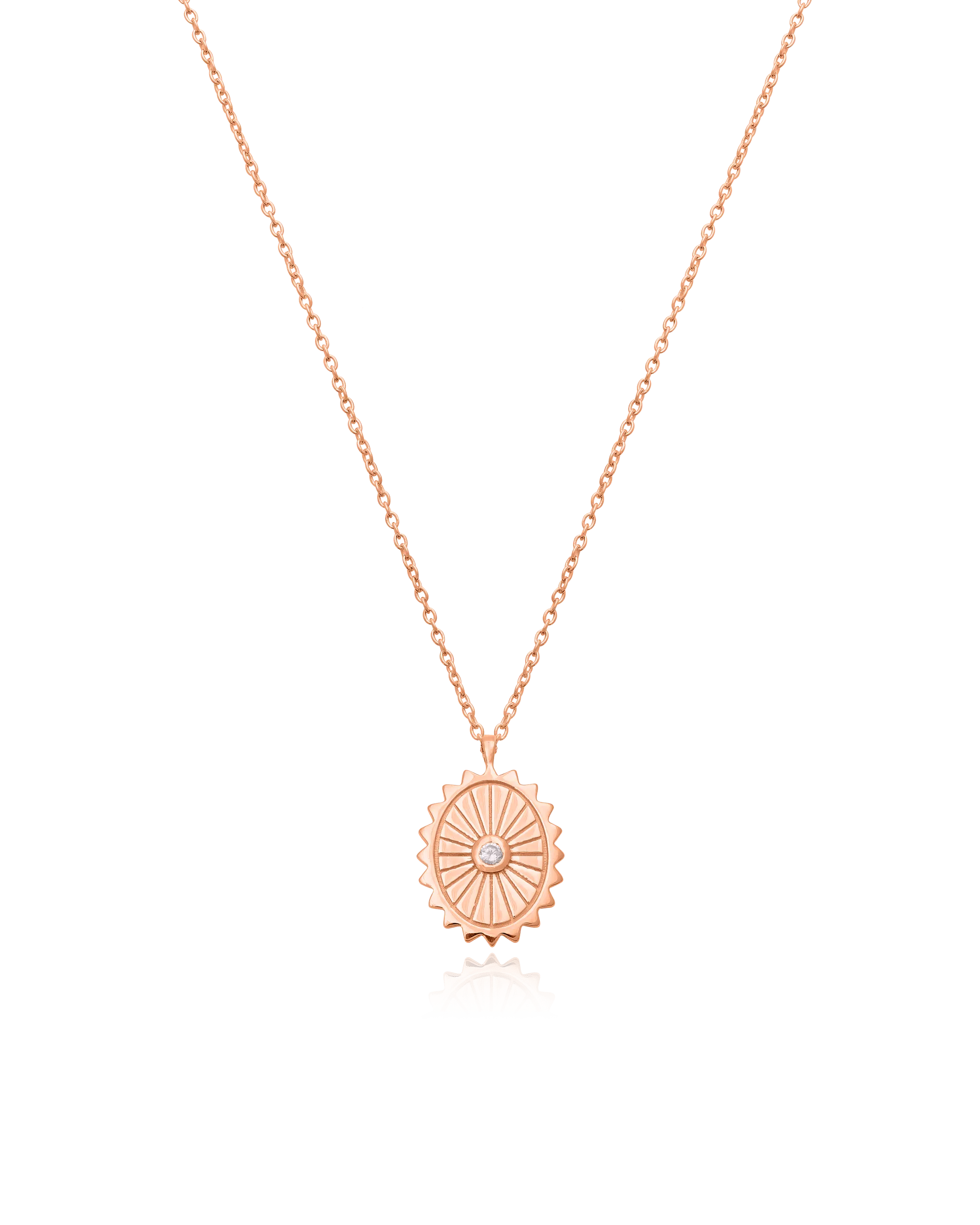 Maya Necklace - 18K Rose Vermeil