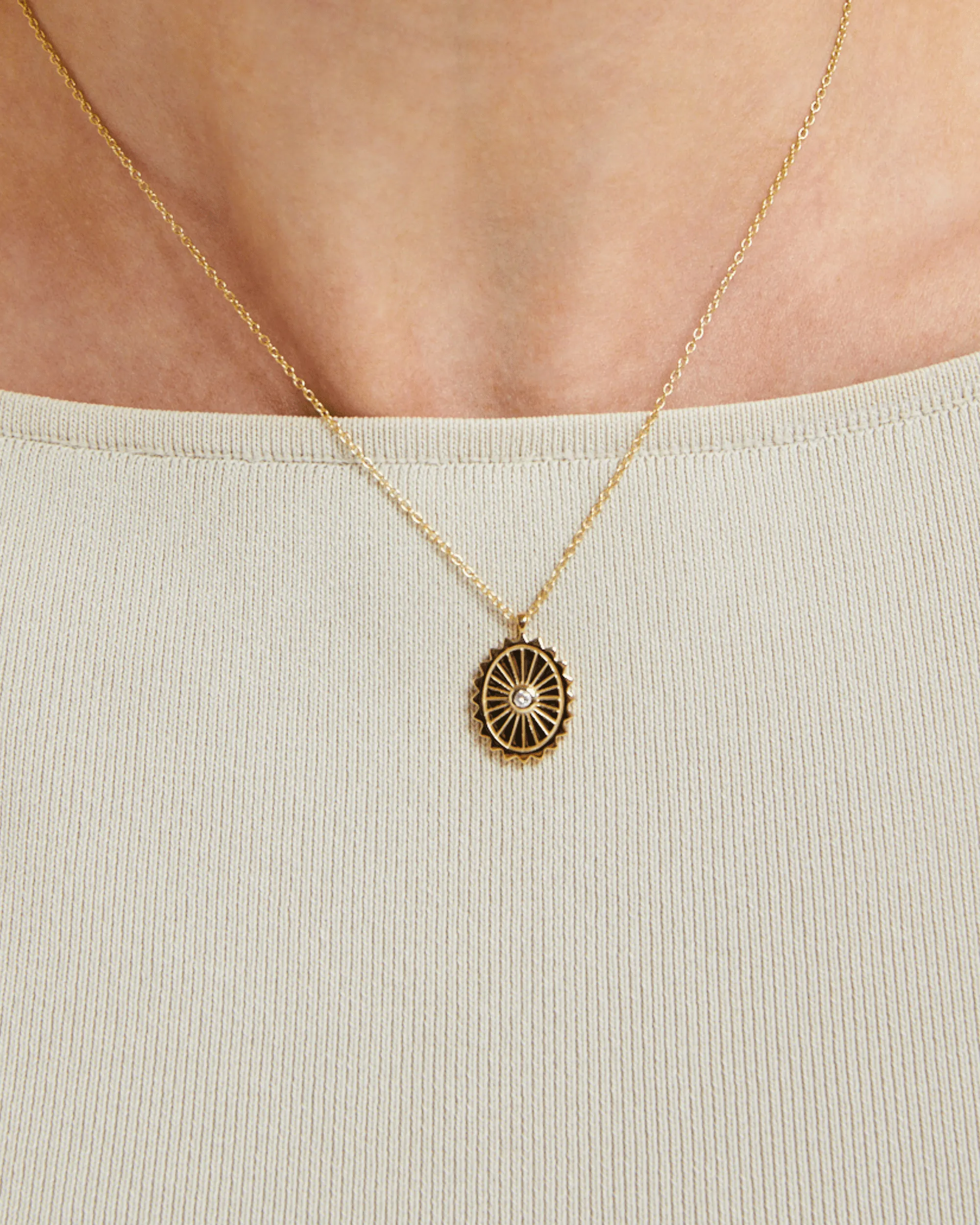 Maya Necklace - 18K Rose Vermeil