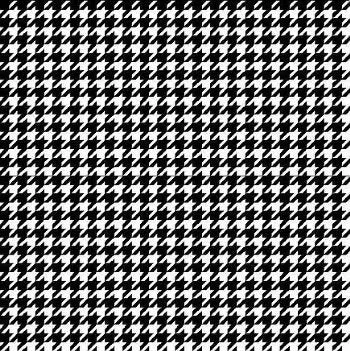 Mini Houndstooth Vinyl - Houndstooth Patterned Adhesive Vinyl, Houndstooth Oracal 651 Vinyl, Patterned Adhesive Vinyl! 12x12" Sheet