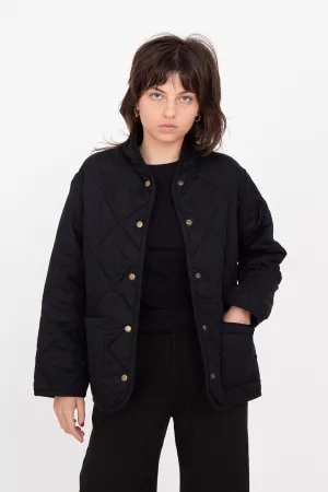 M.PATMOS Rosie Quilted Jacket - Black