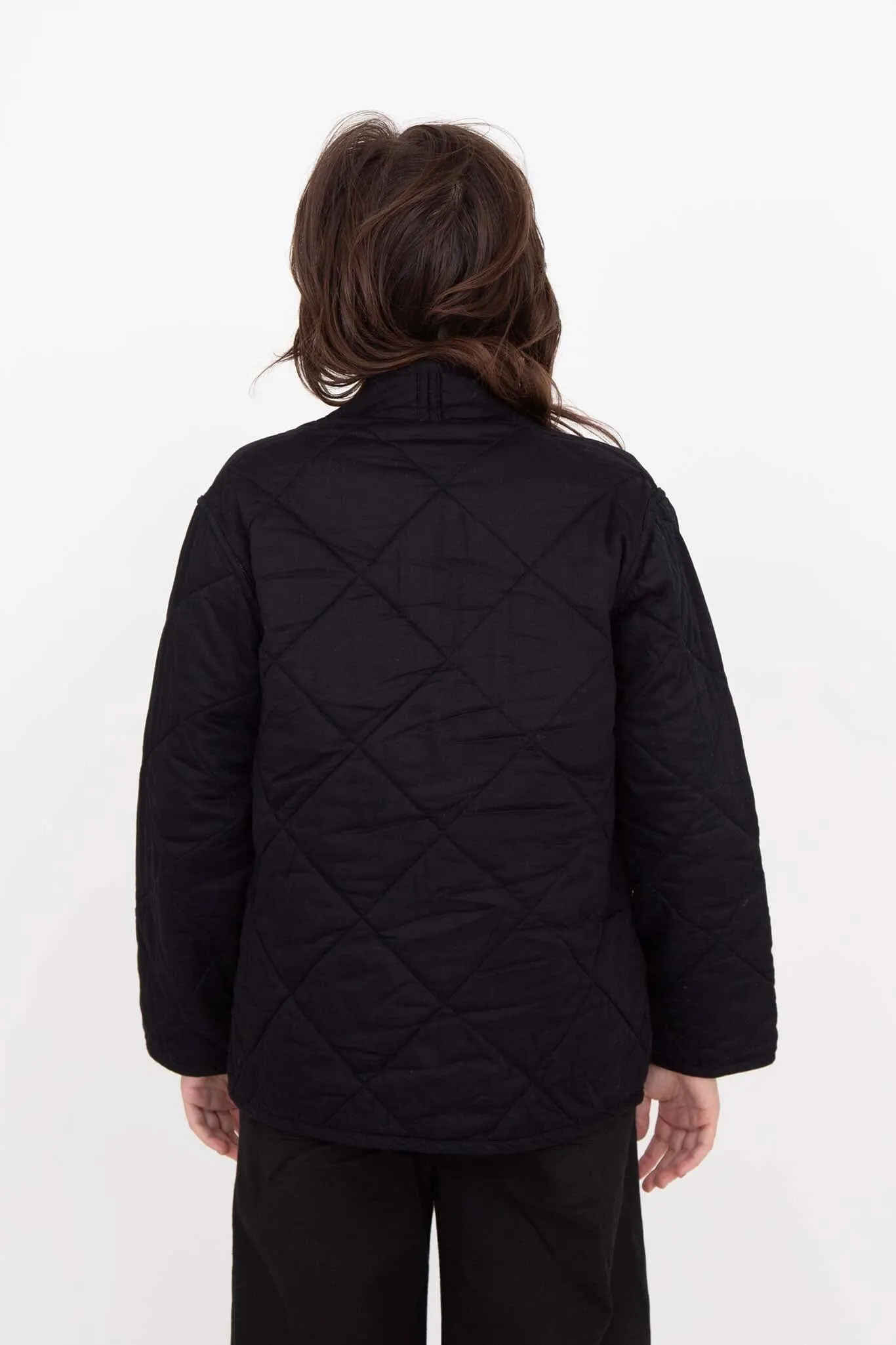 M.PATMOS Rosie Quilted Jacket - Black