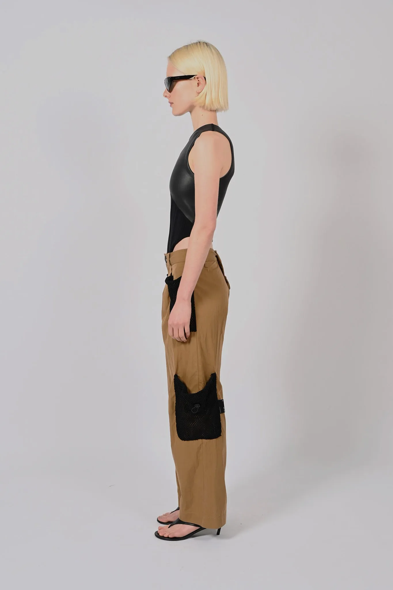 Net Pocket Cargo Pants  Unisex