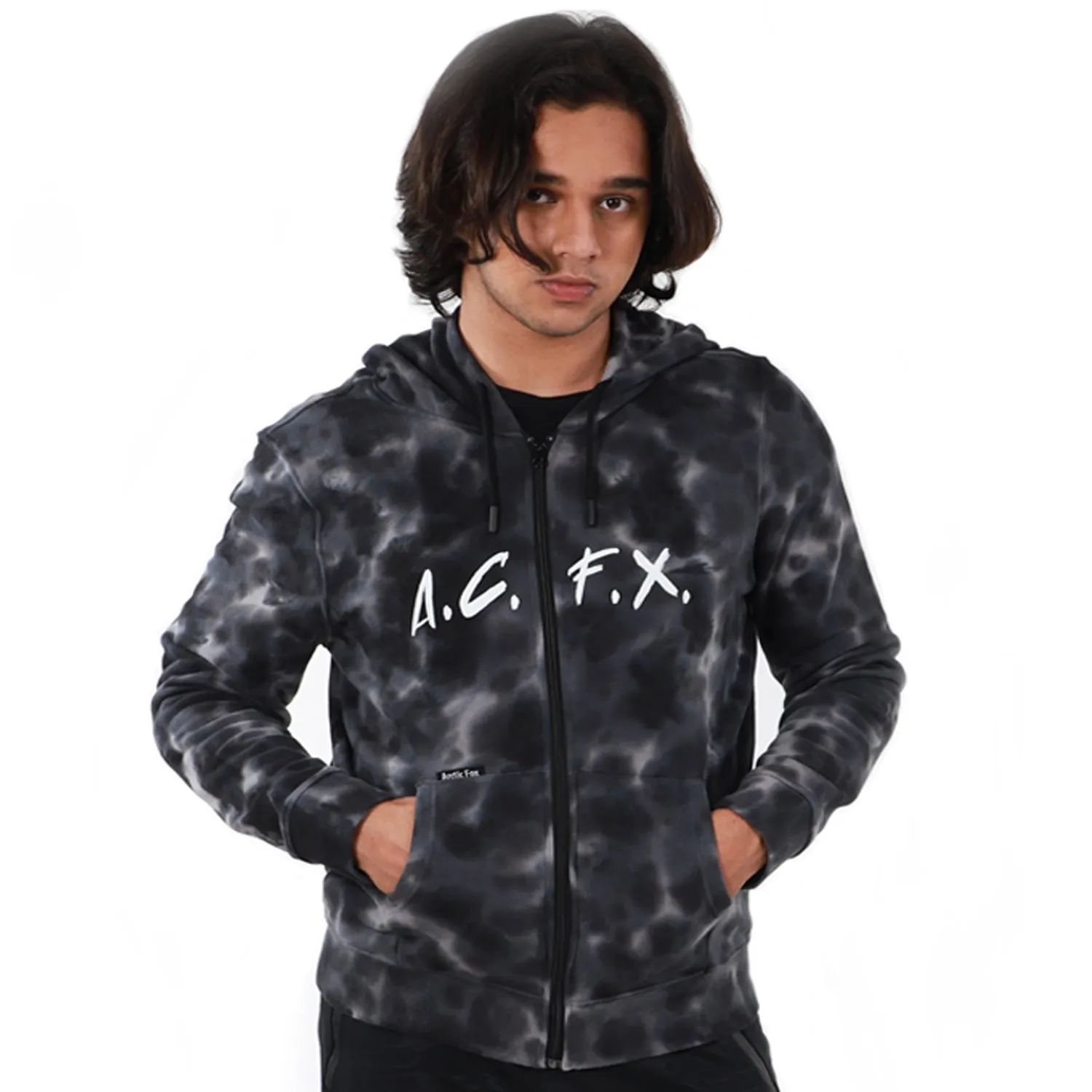 New Arctic Fox Unisex Black Beauty Zipper Hoodies (sweatshirts)