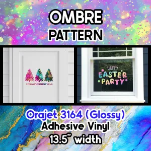 Ombre Orajet 3164 Patterned Adhesive Vinyl (13.5" x 12")