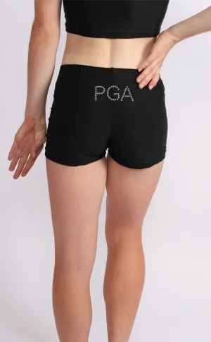 PGA Black Lycra Bike Pants