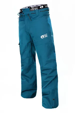 Picture Under Pants Petrol Blue