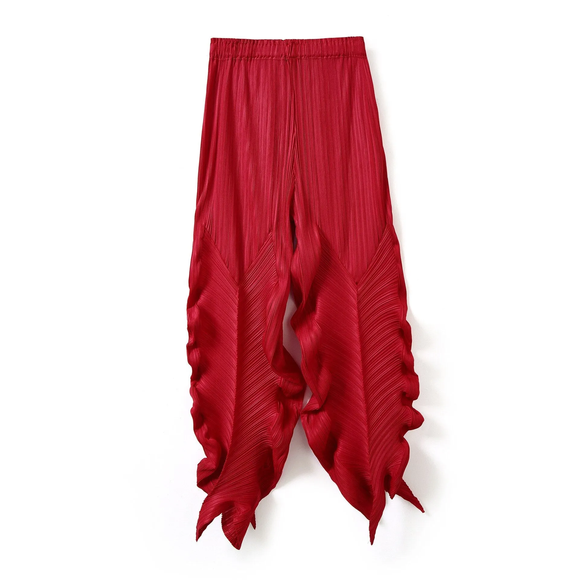 Pre Order:  High Waist Pleated Pants