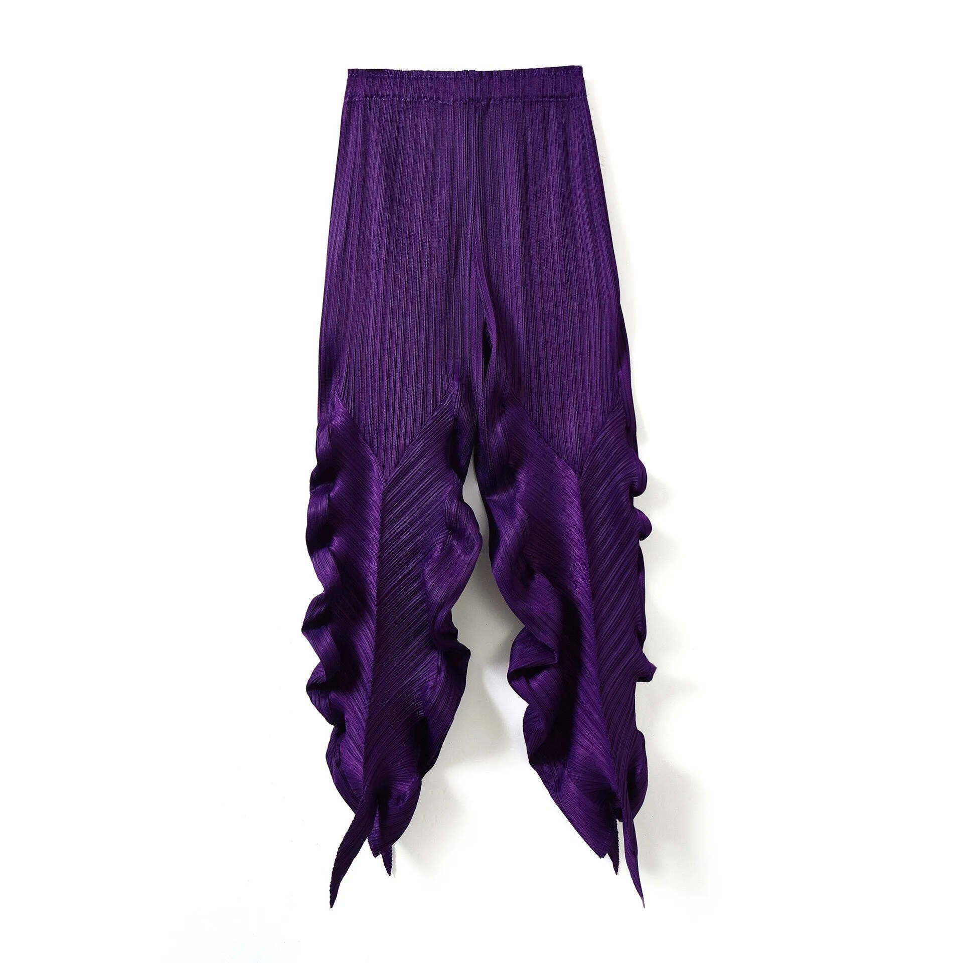 Pre Order:  High Waist Pleated Pants