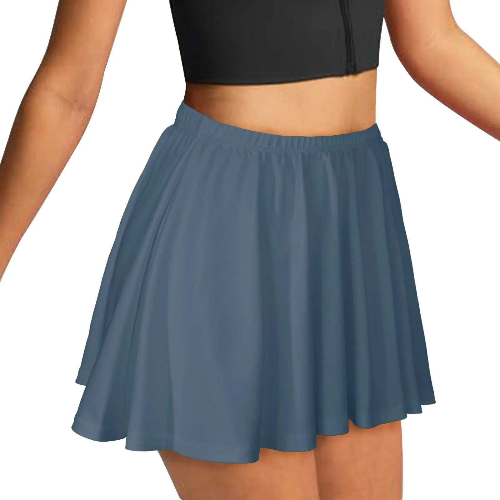 Rhino Skater Skirt All Over Print Skater Skirt (Model D69)