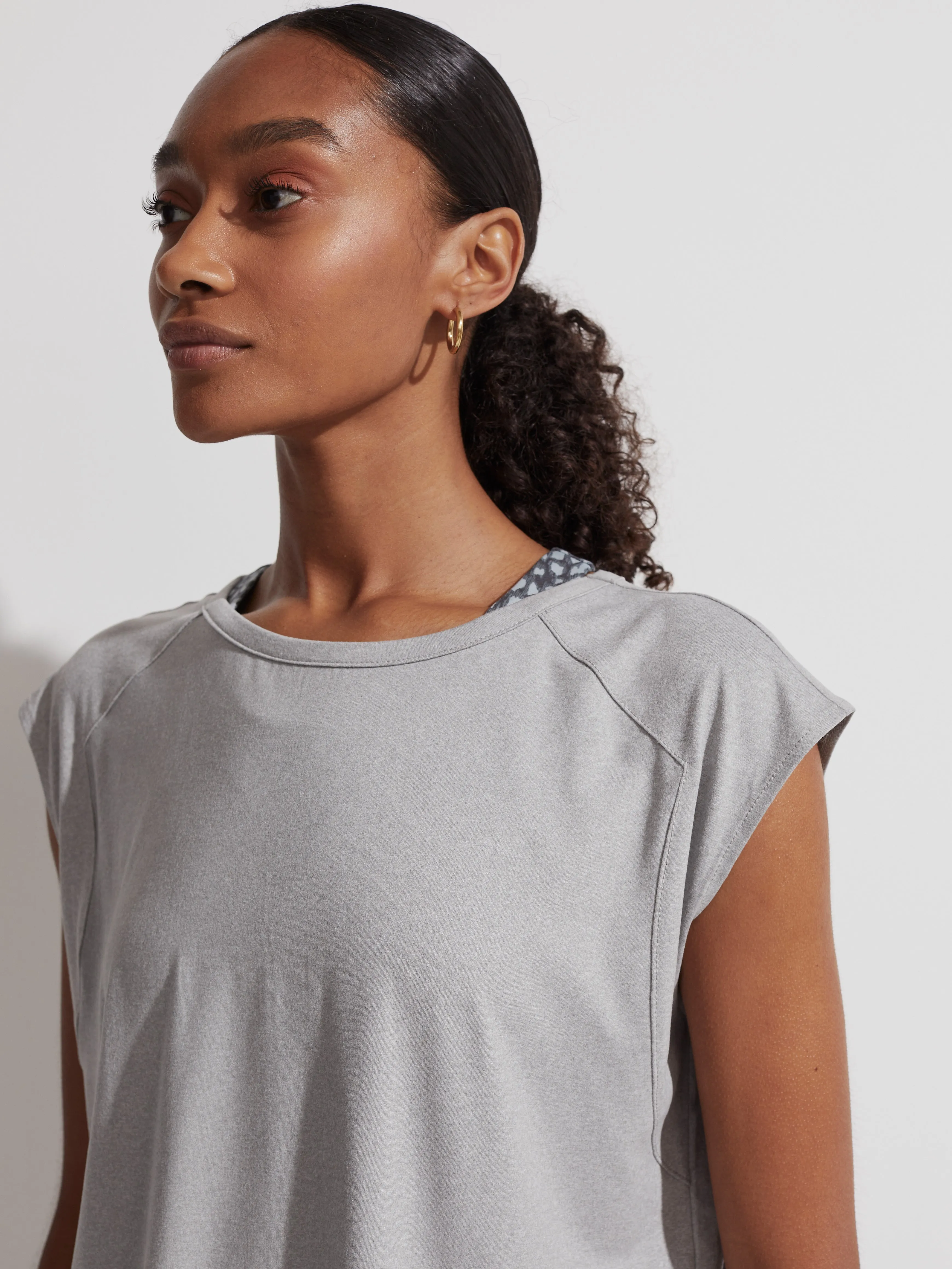 Rosario T-Shirt, Grey Marl