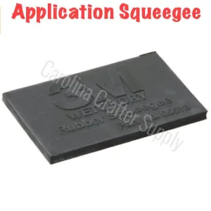 Rubber Application Squeegee 2x3" Vinyl Squeegee Wet Or Dry Squeegee 3M