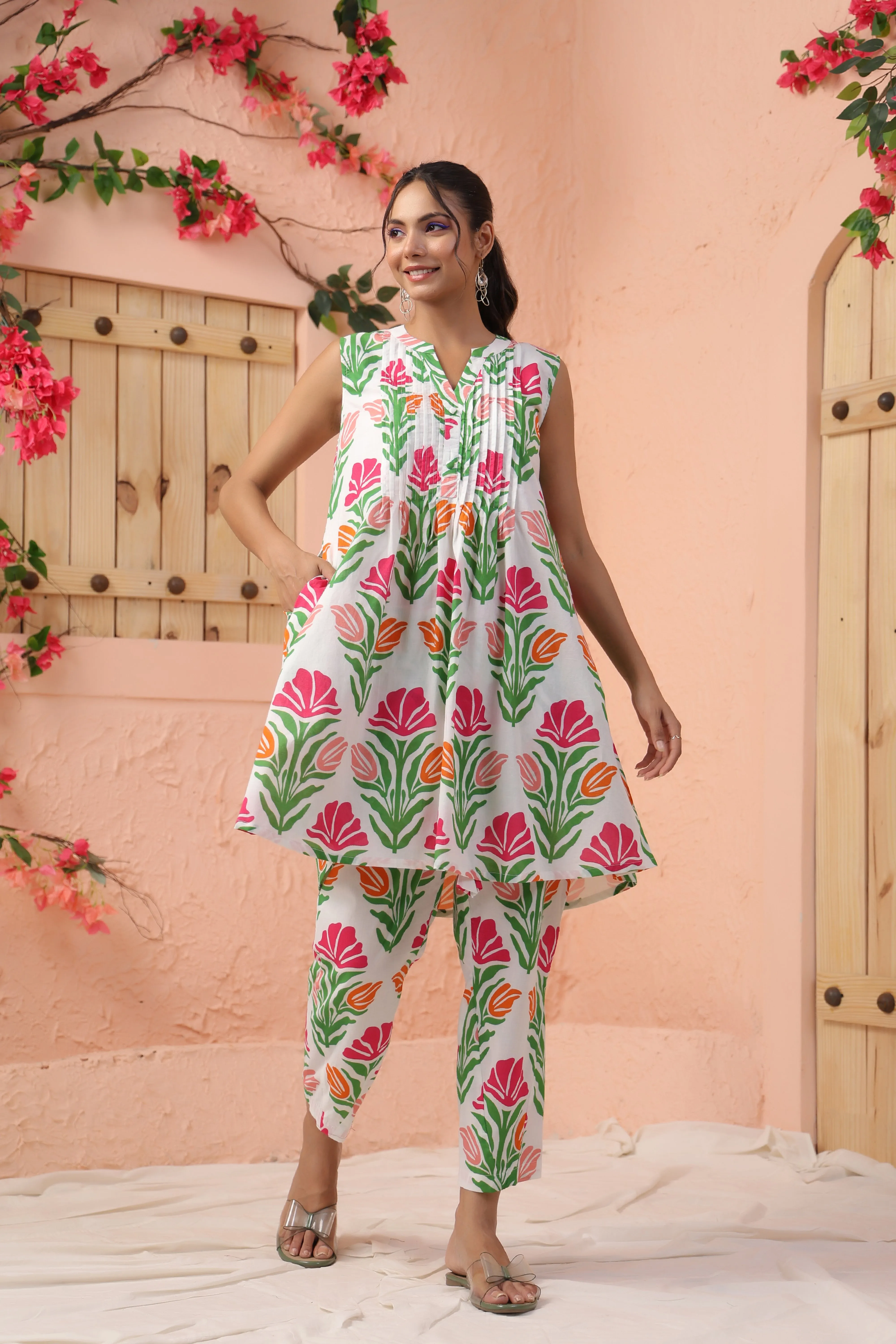 Shamiyana Fern Printed Co-ord Set