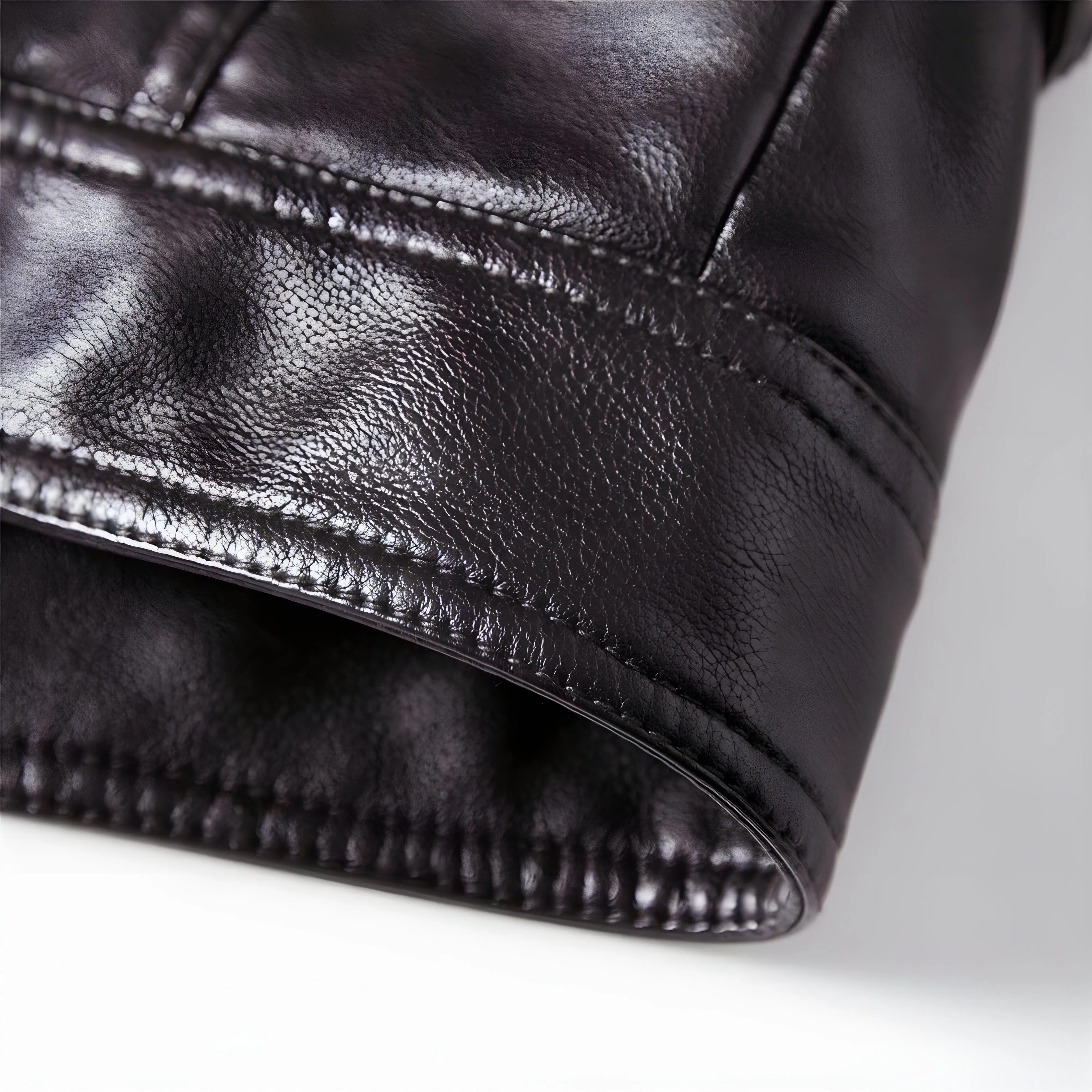 The Cosimo Faux Leather Biker Jacket - Multiple Colors